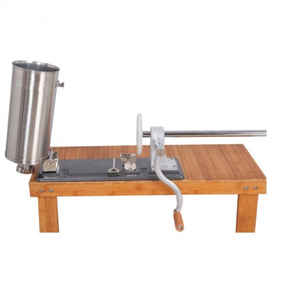 Masina carnati ORIZONTALA , 5.5 KG,  5 palnii incluse{10,17,21,25,29} Craft-tec MX130